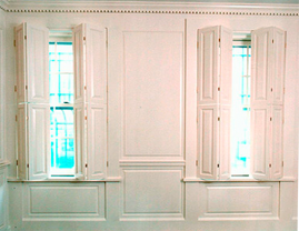 Interior Paneled Shutters