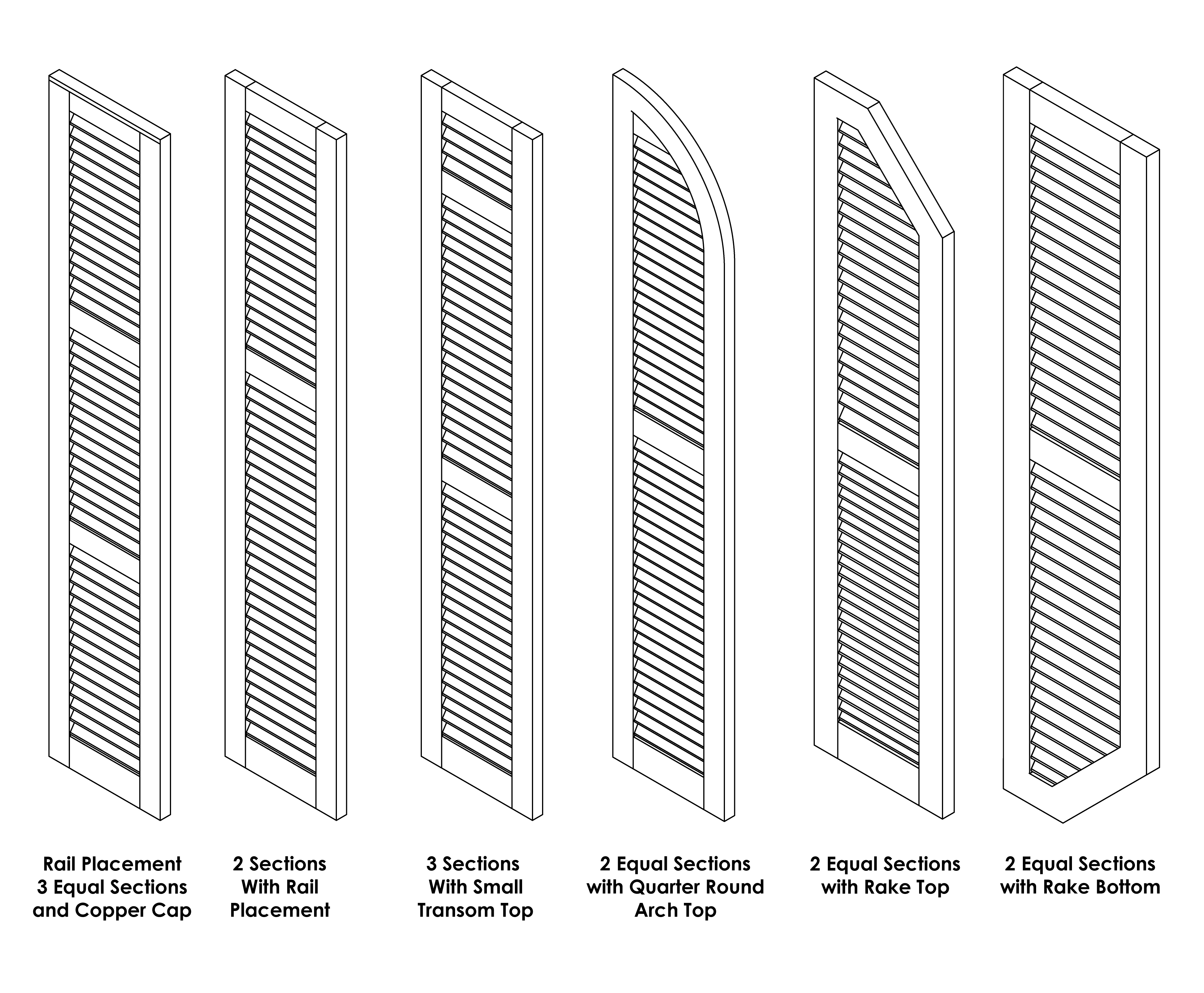 Designline Fixed Louver