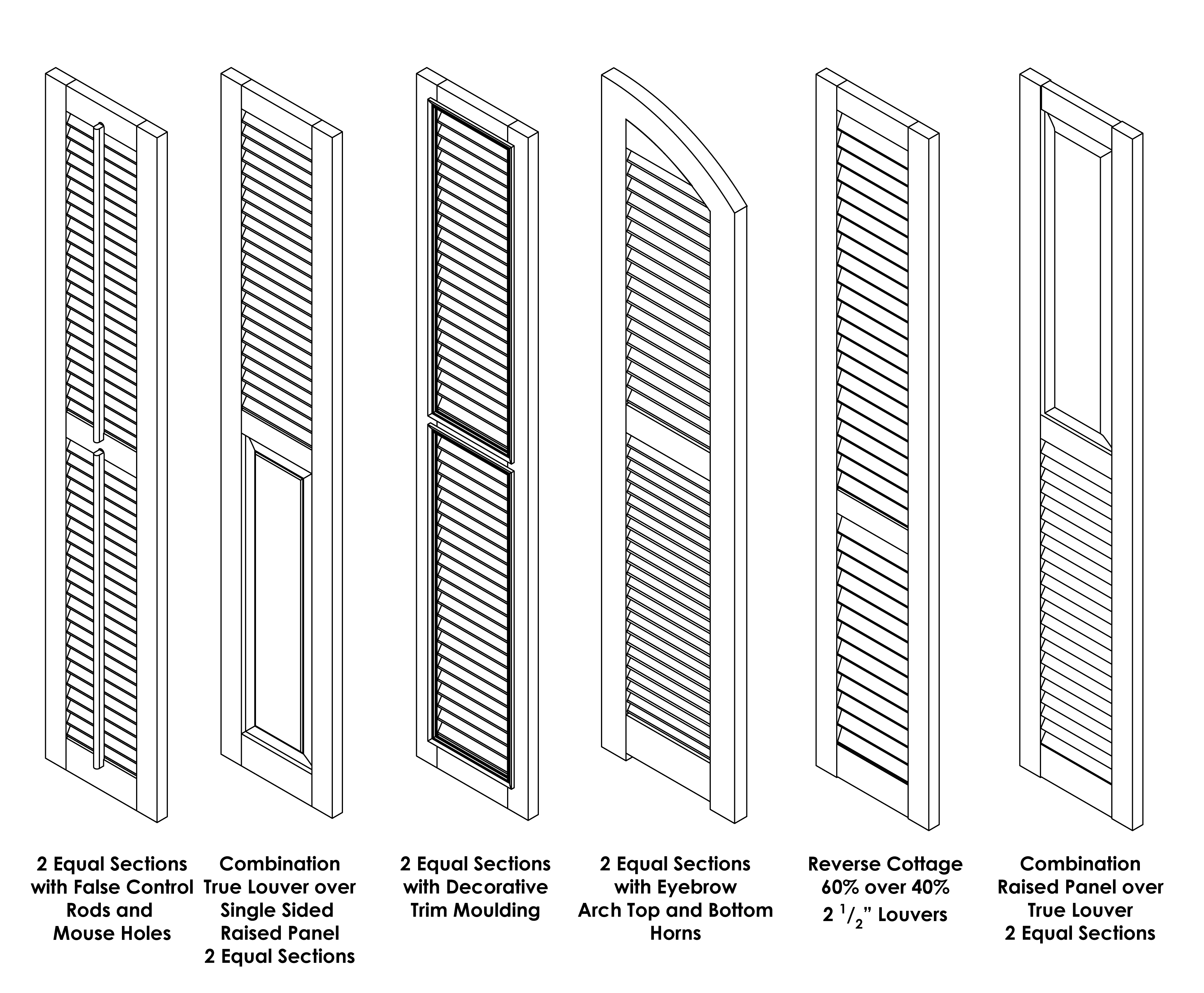 Designline Fixed Louver